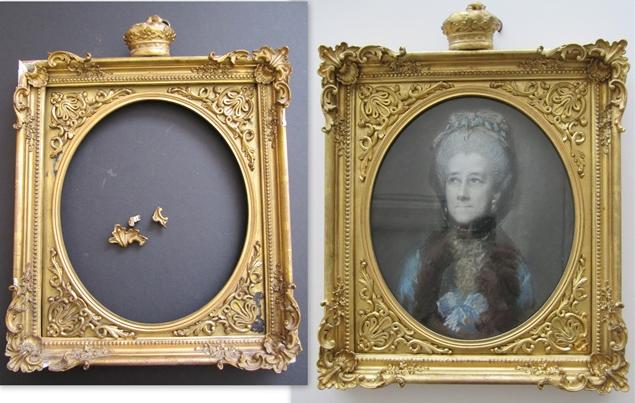 restoration of portrait by Thomas Gainsbourough